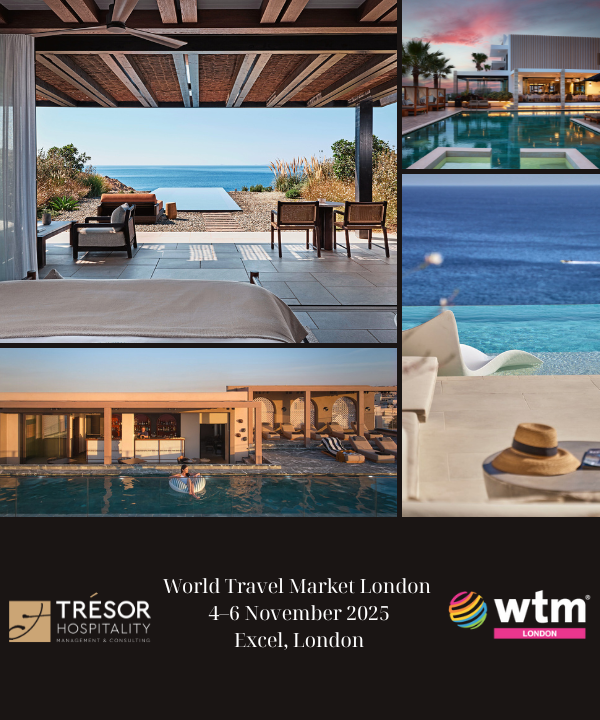 Η Trésor Hospitality ταξιδεύει στο Λονδίνο για τη WTM 2025