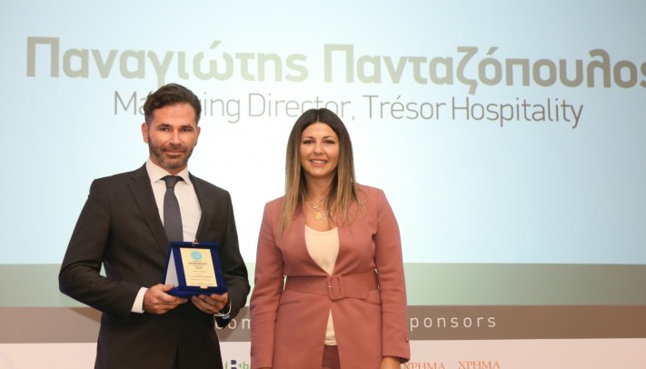 Greek Hospitality Awards: Panagiotis Pantazopoulos was honored with the Rising Star 2021 Award 