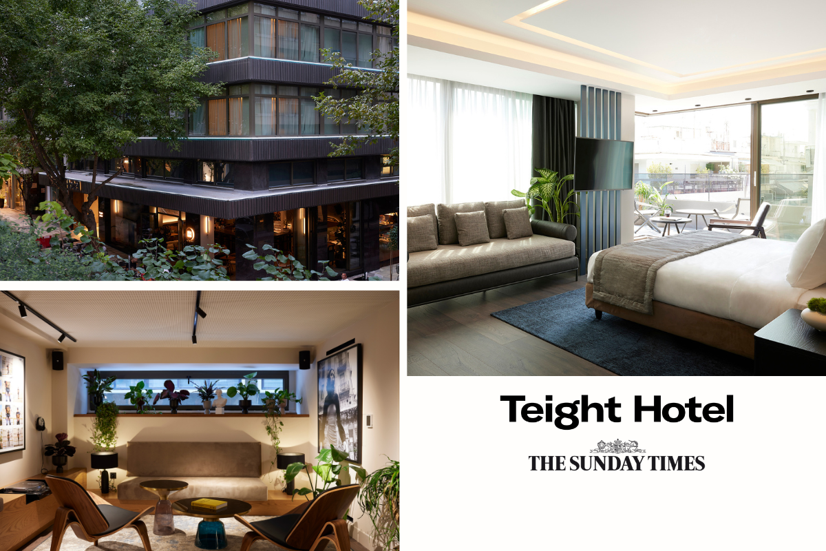 Το Teight Hotel Στο Προσκήνιο των Sunday Times ως Πρότυπο Σύγχρονης Κομψότητας στα Ξενοδοχεία της Θεσσαλονίκης