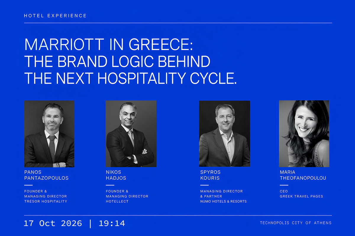Shaping the Future of Greek Hospitality: Panos Pantazopoulos at Hotel Experience 2026